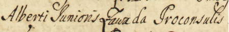 Z księgi radzieckiej Kazimierza obejmującej lata 1676–1684: fragment wpisu z 1677 roku
dotyczącego czynszu sprzedanego na wyderkauf bractwu Ran Chrystusowych przez mieszczan kazimierskich,
gdzie wymieniony został Wojciech Zawada młodszy – oraz zbliżenie zapisu imienia i funkcji
(Archiwum Narodowe w Krakowie, sygn. K 45, s. 193)