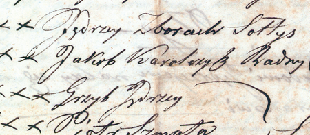 (Archiwum Narodowe w Krakowie, sygn. 29/456/261, nlb.)