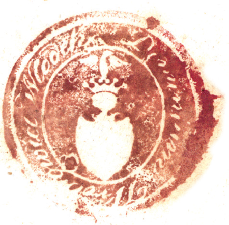 (1847)
Odciski pieczęci urzędowych Wróblowic
z lat 1889 i 1927, pieczęci dominium
wróblowickiego z roku 1847 oraz pieczęci
zakonu oo. augustianów w Kazimierzu,
długotrwałych właścicieli wsi Wróblowice
(Archiwum Narodowe w Krakowie,
sygn. 29/465/1433, nlb.;
sygn. 29/286/61, nlb.; sygn. K. Krak. op. 147,
s. 22; sygn. Aug. 124, s. 341)