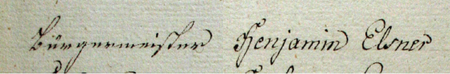 Z zespołu akt Namiestnictwa Galicyjskiego: wykaz personalny z płacami aktualny na dzień 24 kwietnia 1797 roku, sporządzony
dla krajowej buchalterii – oraz zbliżenie zapisu urzędu burmistrzowskiego i imienia (Centralne Państwowe Archiwum
Historyczne Ukrainy we Lwowie, sygn. fond 146, opis 88, sprawka 389, t. 17, s. 79)