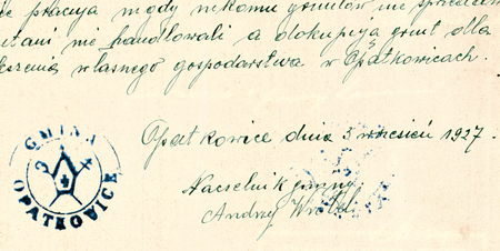 (Archiwum Narodowe w Krakowie, sygn. PUZKr 54, nlb.)