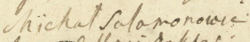 Michał Salomonowicz