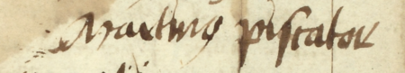 Z księgi ławniczej Kazimierza obejmującej lata 1461–1484: fragment wpisu z 1483 roku dokumentującego wybór wójtów oraz
ławników kazimierskich i stradomskich; w elekcji tej rajca Marcin rybak uzyskał urząd wójta Stradomia, jednocześnie wójtem Kazimierza
został Klemens Lamel (nr 142) – oraz zbliżenie zapisu imienia (Archiwum Narodowe w Krakowie, sygn. K 377, s. 103)