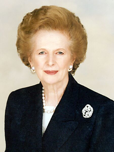 premier Wielkiej Brytanii w l. 1979–1990,
HO Krakowa w 1991 r.