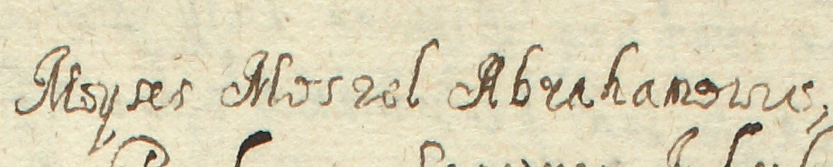 Mojżesz Moszel Abrahamowicz