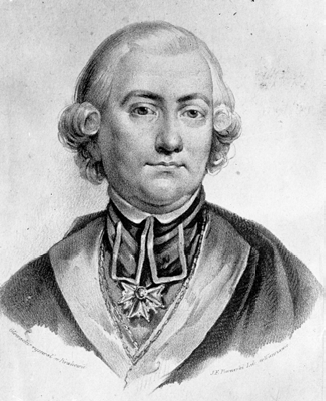 Hugo Kołłątąj, grafika z Ilustrowanego Kuria Codziennego
(Narodowe Archiwum Cyfrowe, sygn. 1-N-3989-9)