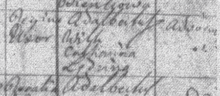 (Archiwum parafii Niepokalanego Serca NMP w Krakowie,
PLNB 1810–1893, s. 4)