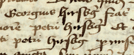 (Archiwum Narodowe w Krakowie, sygn. Teut. 3, s. 6)
* rajca i burmistrz krakowski, Poczet 2010, s. 357