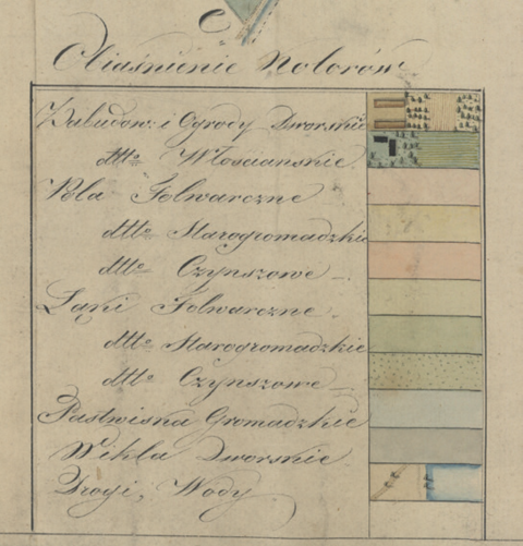 Mapa 50b. Czyżyny (fragment).